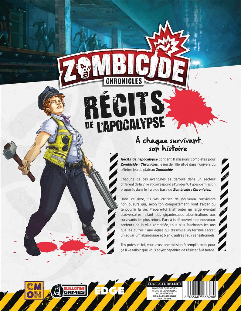 Zombicide Chronicles : Récits de l’Apocalypse