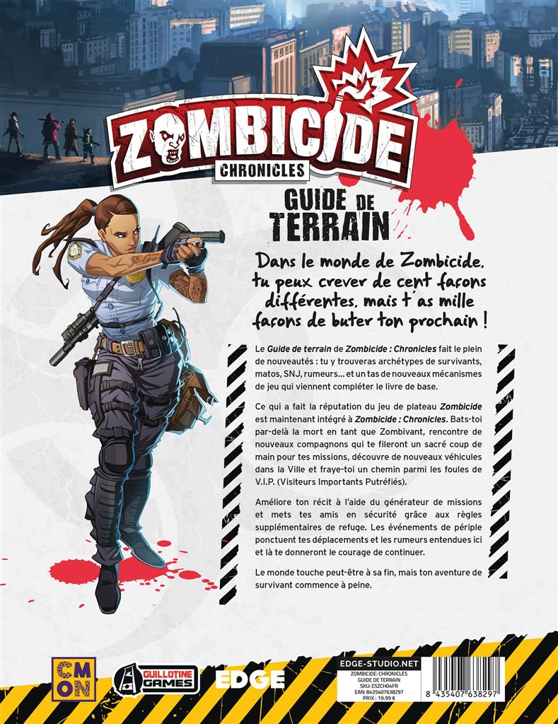 Zombicide Chronicles : Guide de Terrain
