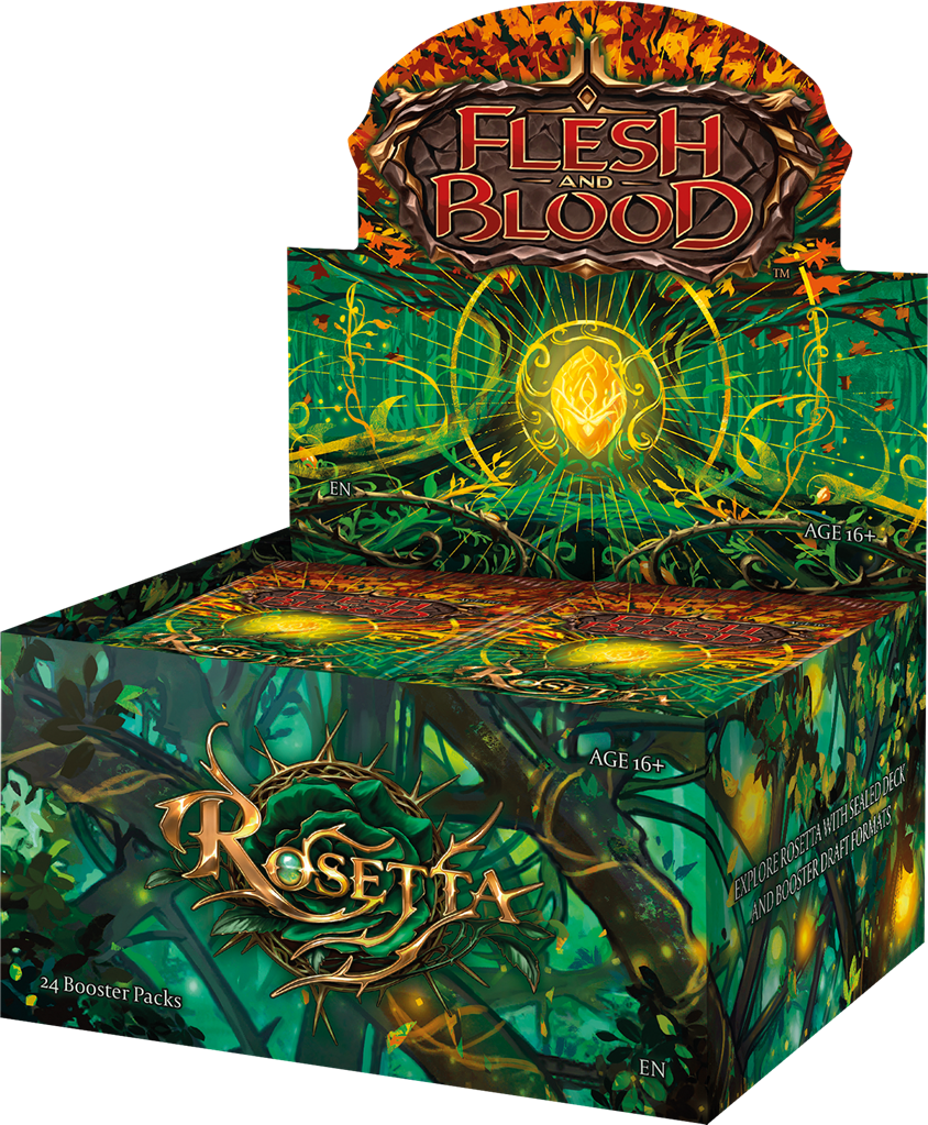 Flesh and Blood :Rosetta Boosters x24 en Anglais ( FRAIS DE PORT INCLUS)