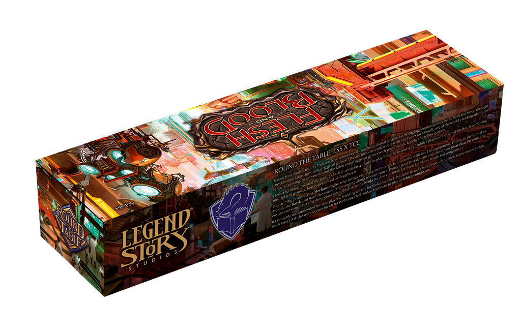 Flesh and blood : Round The Table en Anglais (LIVRAISON GRATUITE)