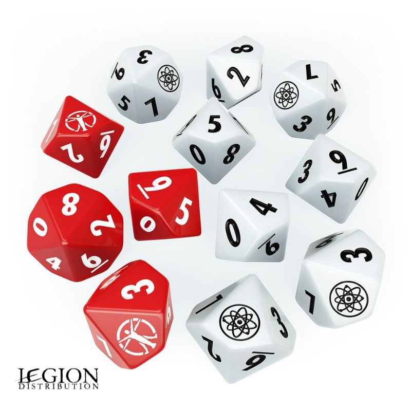 Fallout Factions - Dice Sets - The Institute (Précommandes jusqu’au 30/04/2026)