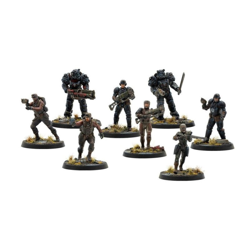 Fallout: Wasteland Warfare - Brotherhood of Steel Core Set (Plastique)