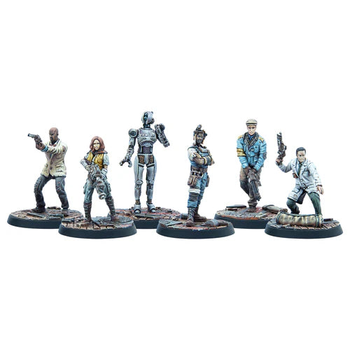 Fallout: Wasteland Warfare - Railroad Core Box en Anglais