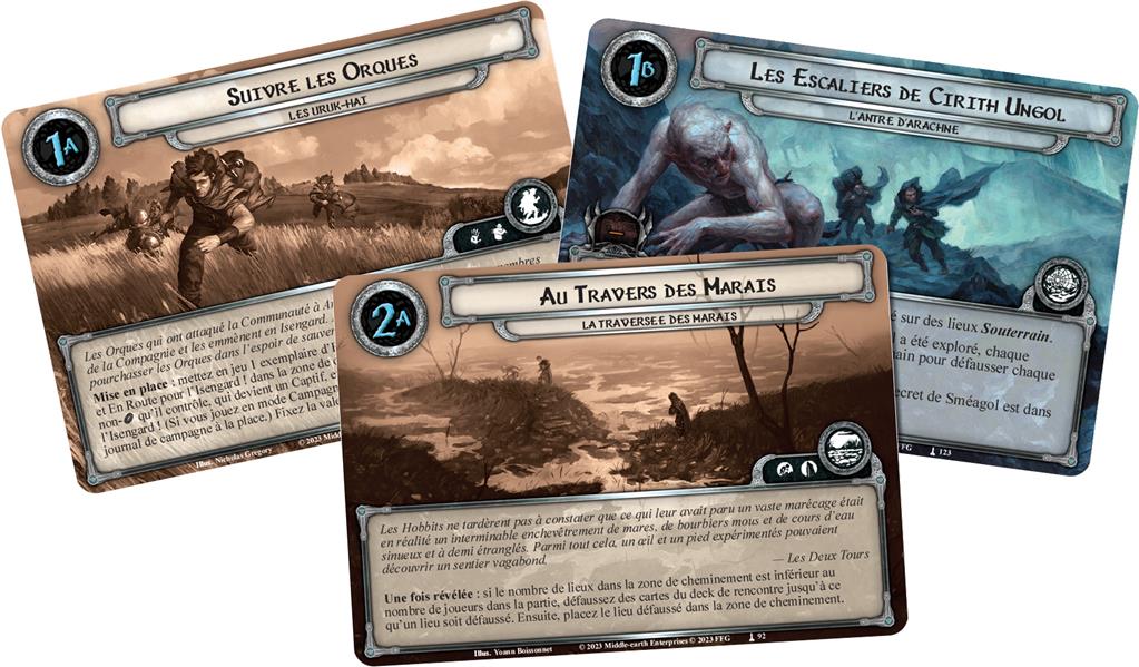 Le Seigneur des Anneaux : Le Jeu de Cartes :Les Deux Tours (Saga)