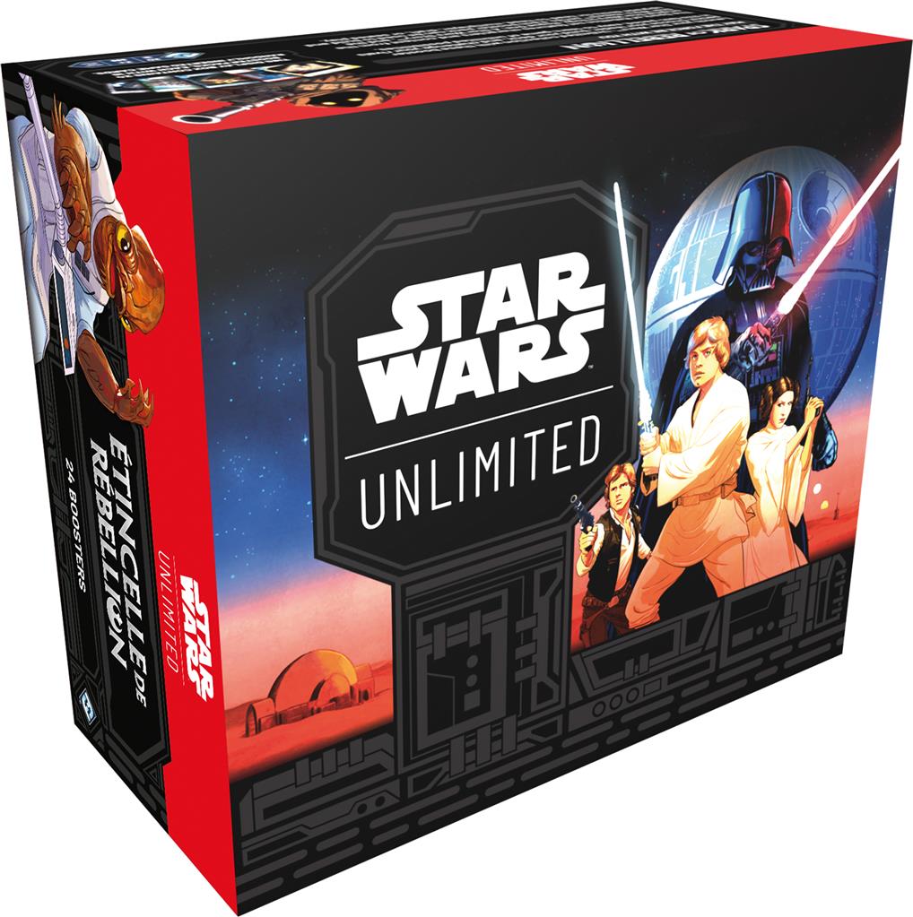 Star Wars Unlimited: Spark of Rebellion display de boosters (X24) en Anglais