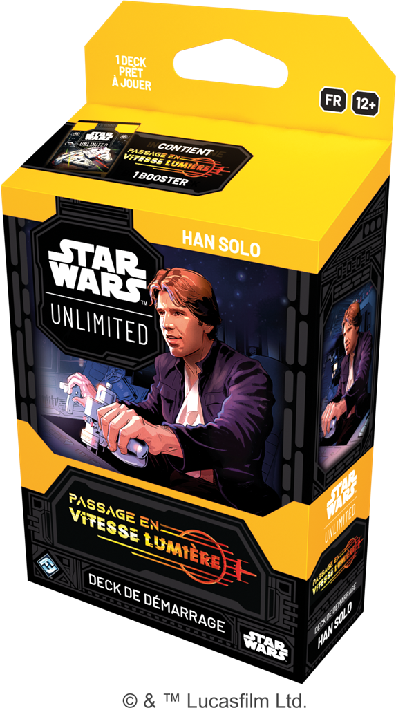 Star Wars Unlimited : Passage Vitesse Lumière Deck Han Solo en Francais