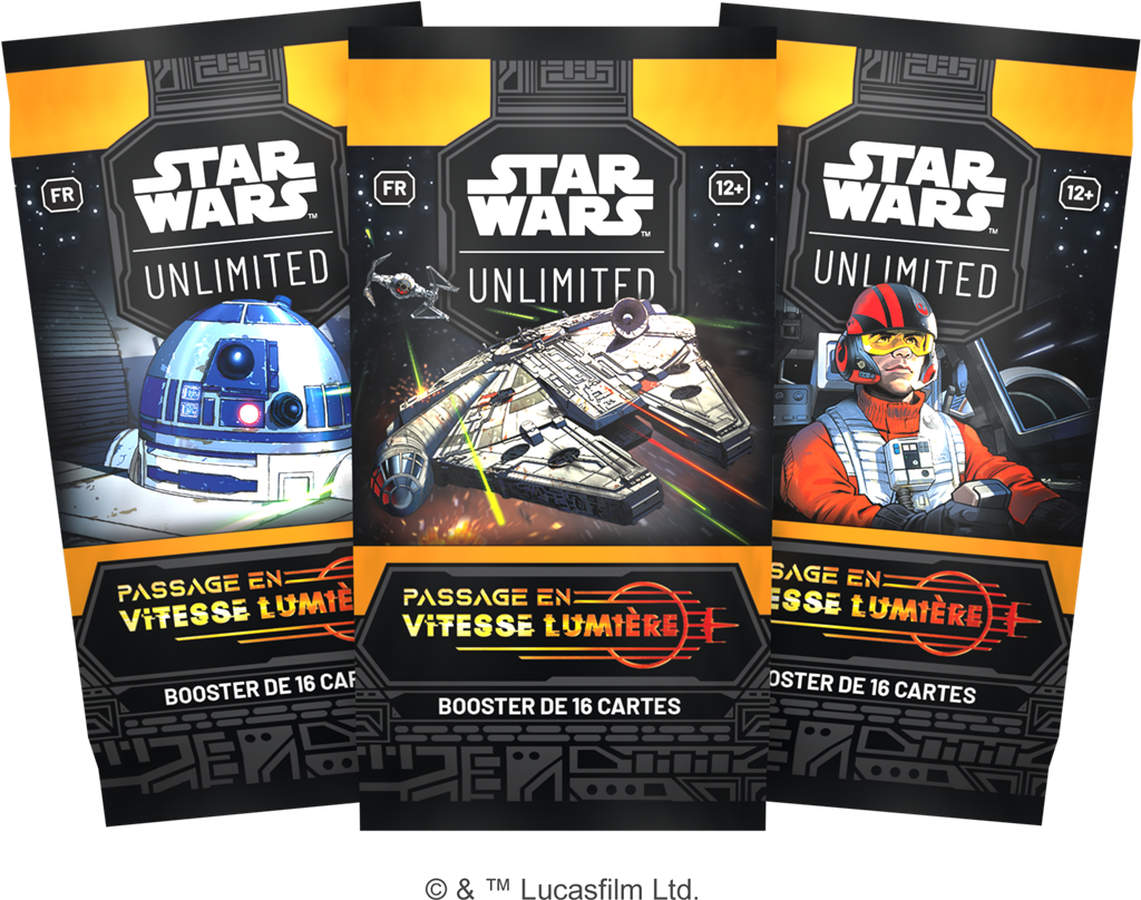Star Wars Unlimited : Passage Vitesse Lumière boite de boosters en francais (x24)