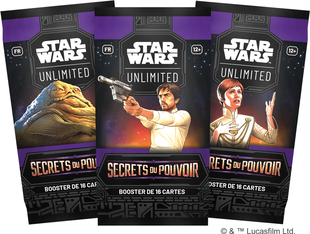Star Wars Unlimited : booster à l'unité Secrets du Pouvoir en Francais