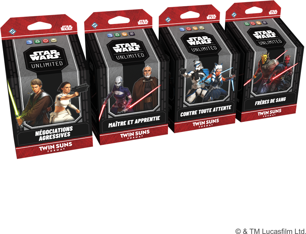 Star Wars Unlimited - Twin Suns- Deck Fréres de Sang (Précommande sortie le 8 mai 2026)