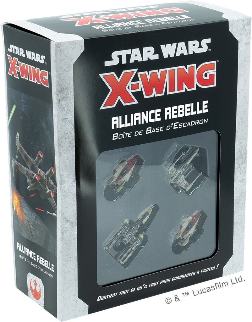 X-Wing 2.0 : Alliance Rebelle - Escadron (Base)(EN STOCK)