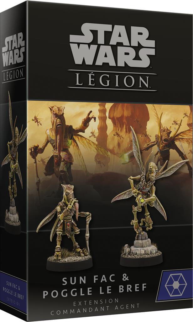 Star Wars Légion : Sun Fac & Poggle Extension Commandant/Agent (EN STOCK)