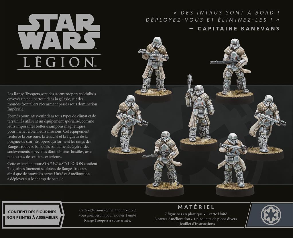Star wars legion :Range Troopers (EN STOCK)
