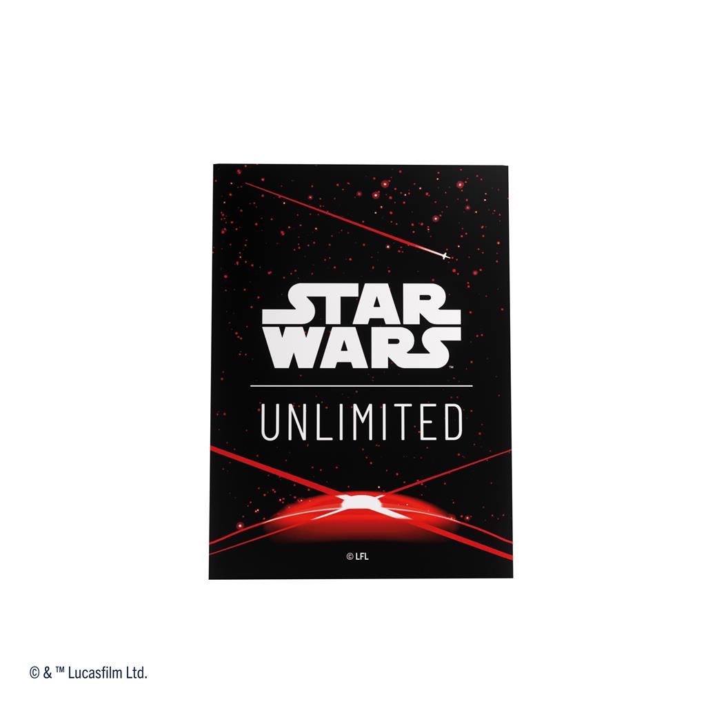 Star Wars Unlimited Art Sleeves : Space Red