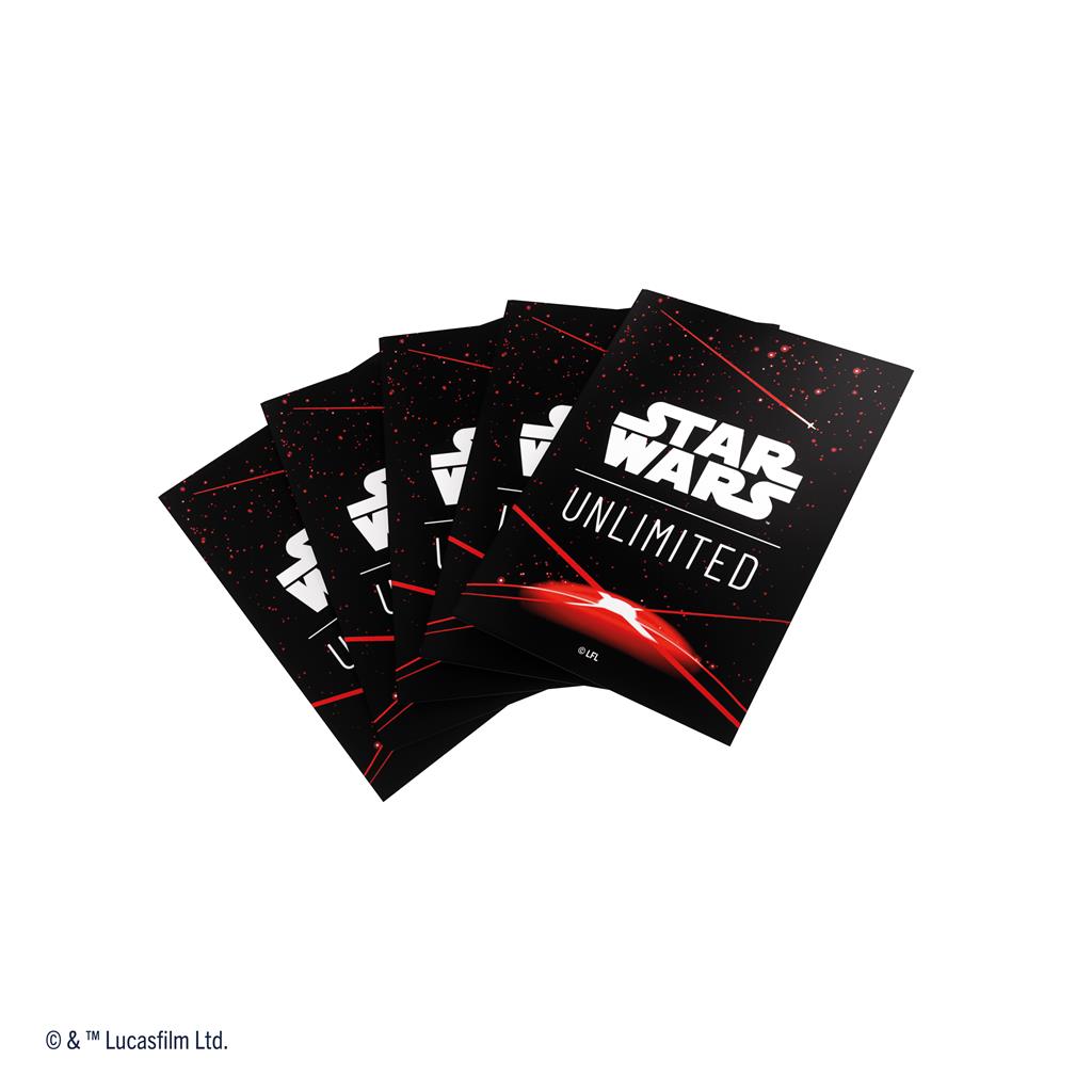 Star Wars Unlimited Art Sleeves : Space Red