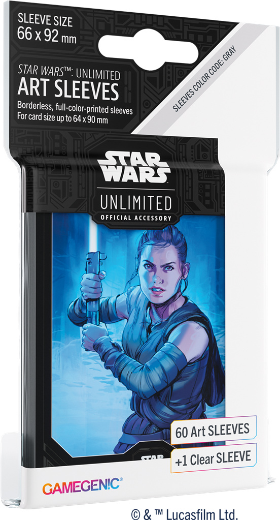 Star Wars Unlimited Art Sleeves : Rey