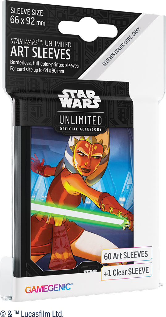 Star Wars Unlimited Art Sleeves : Ahsoka Tano