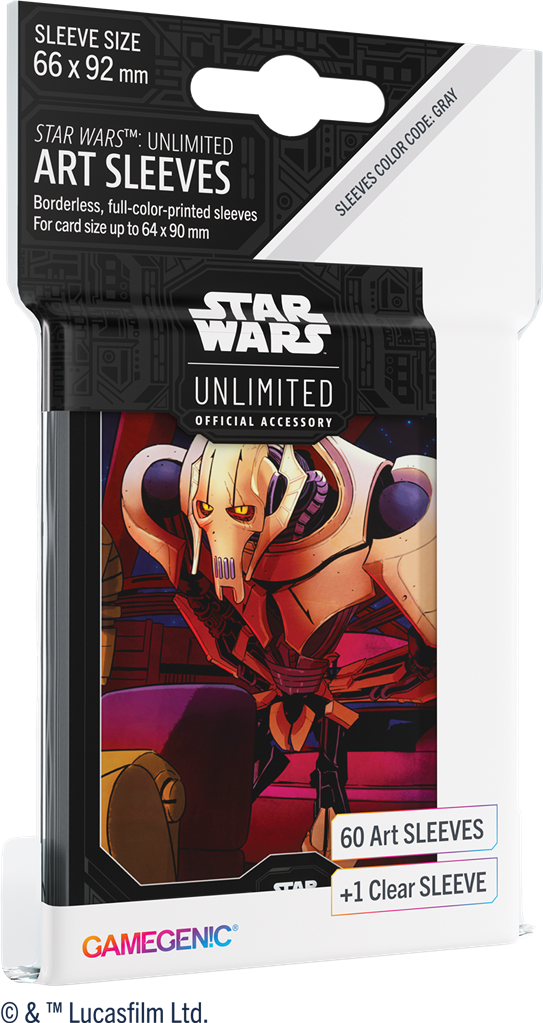 Star Wars Unlimited Art Sleeves : General Grievous