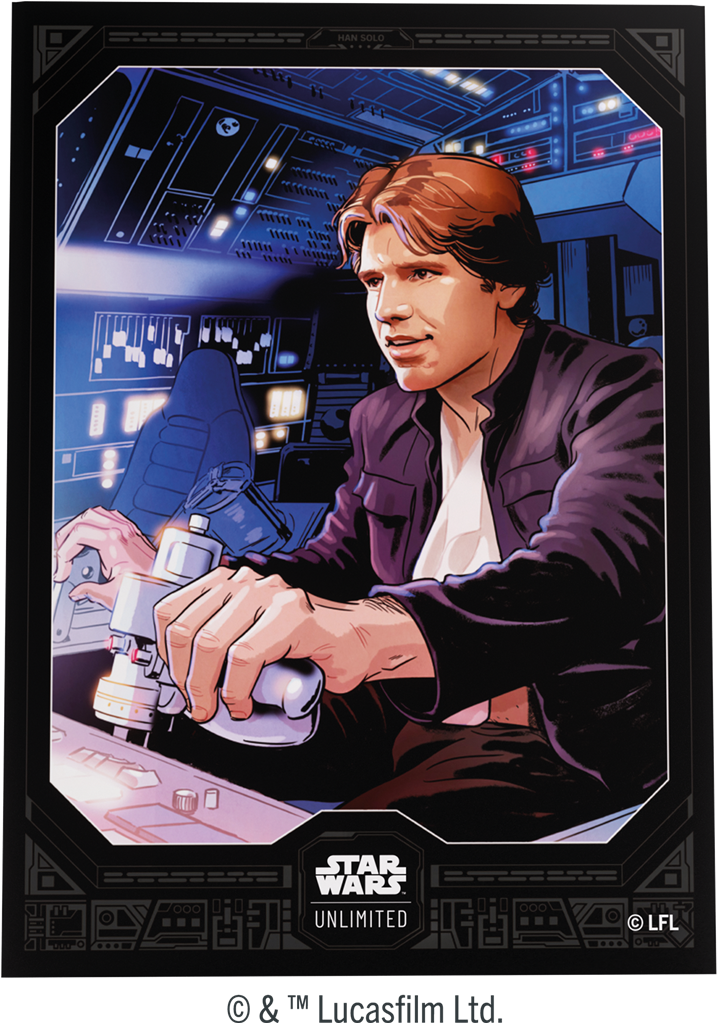Star Wars Unlimited Art Sleeves : Han Solo