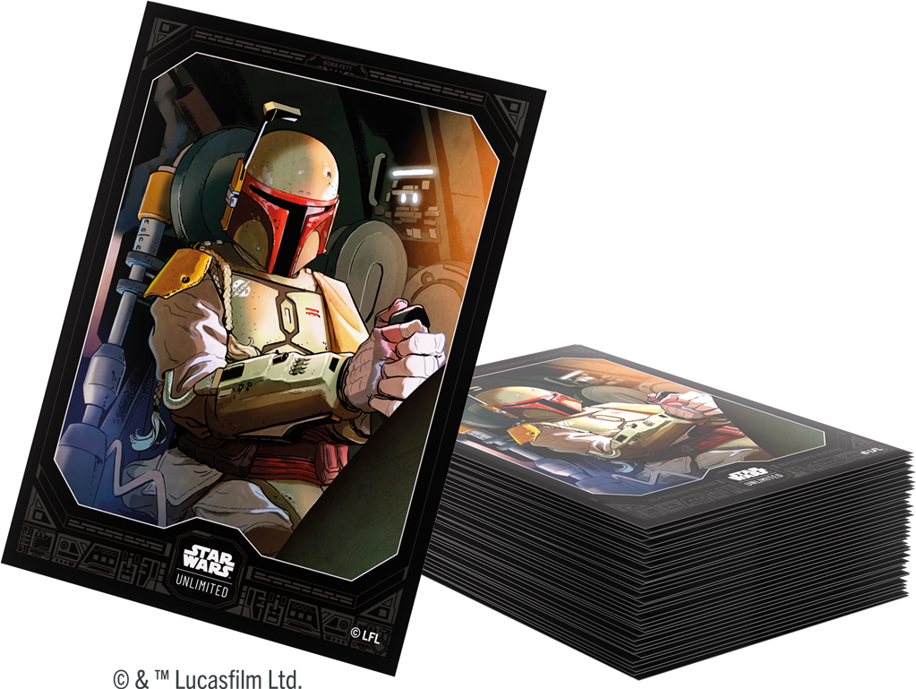 Star Wars Unlimited Art Sleeves : Boba Fett