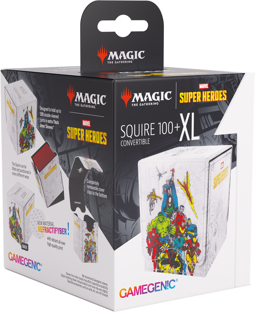 Gamegenic: Magic The Gathering Marvel Super Heroes Squire 100+ XL - Marvel Age