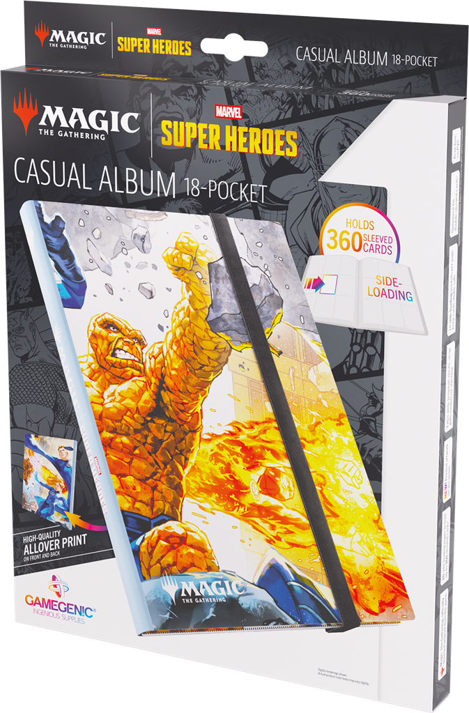 Gamegenic: Magic The Gathering Marvel Super Heroes Album 18-Pocket - The Fantastic