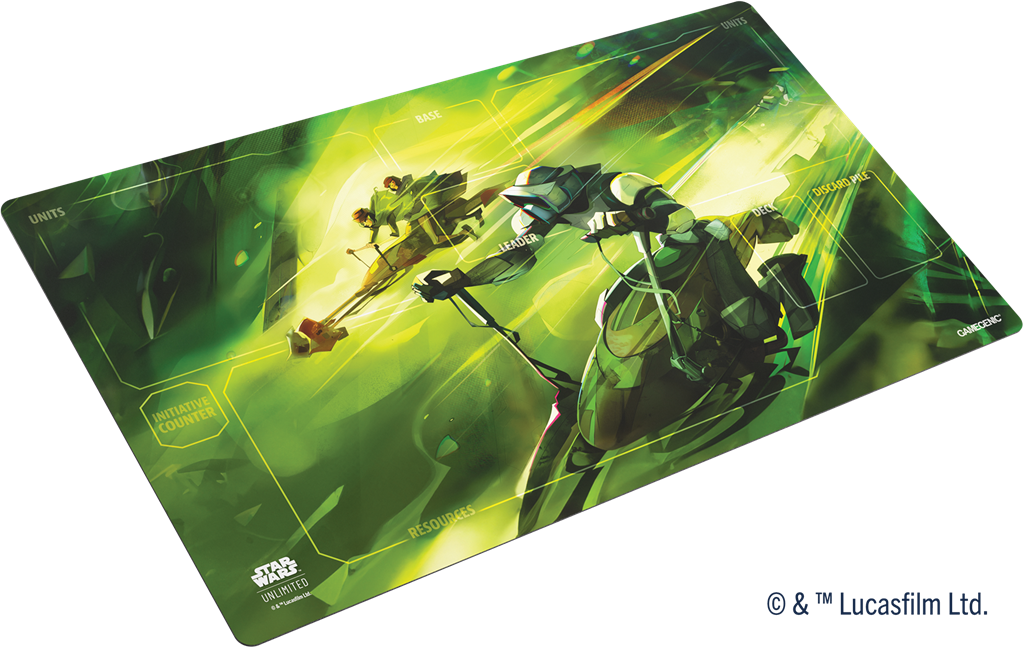 Star Wars Unlimited : Tapis de jeu Speeder Bike Chase