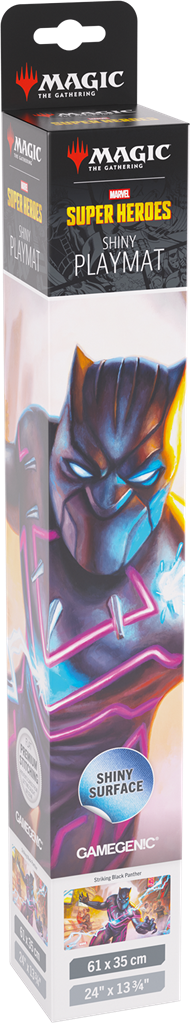 Gamegenic: Magic The Gathering MSH Shiny Playmat - Black Panther