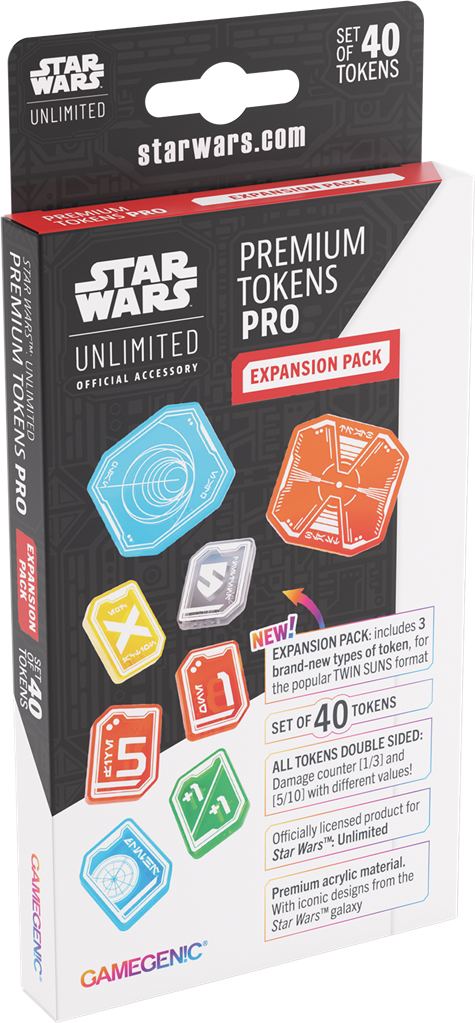 Star Wars Unlimited : Premium Tokens Twin Suns