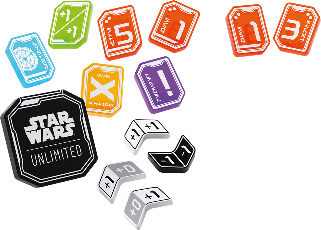 Star Wars Unlimited : Premium Tokens Twin Suns