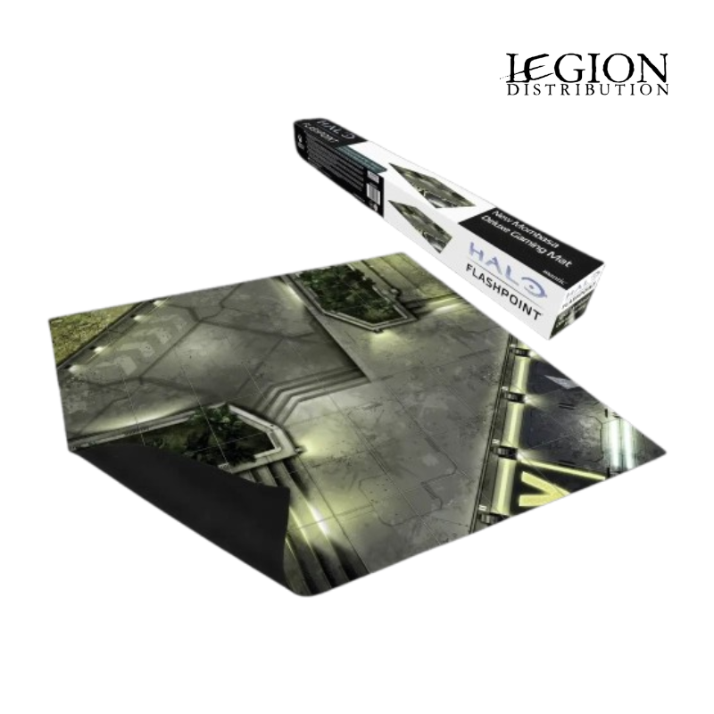 Halo Flashpoint - New Mombasa Deluxe Gaming Mat (Précommandes sortie en avril 2026)