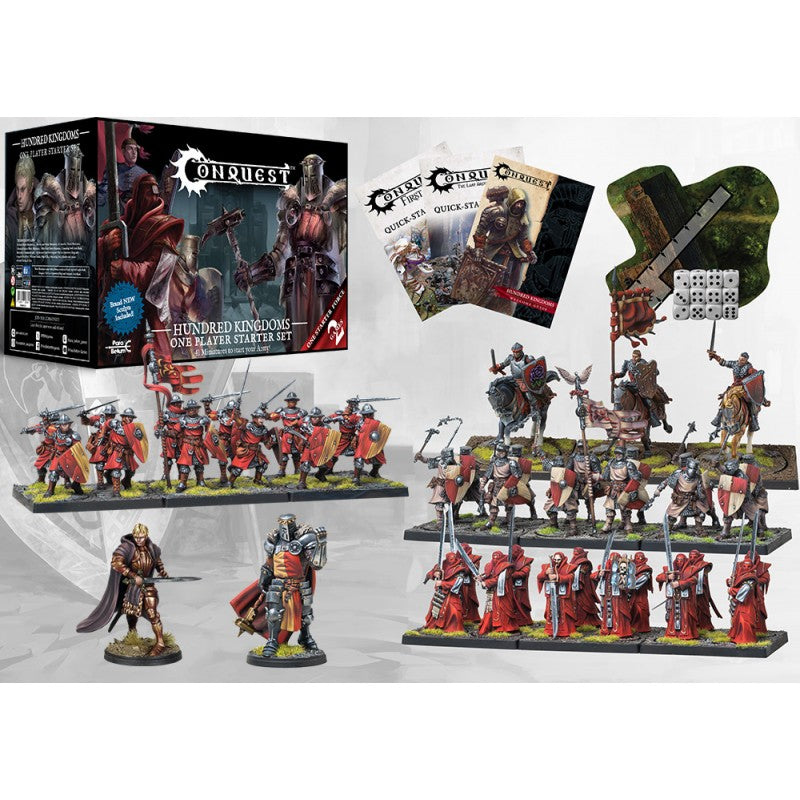 Conquest -Hundred Kingdoms - Supercharged One Player Starter Set (LIVRAISON GRATUITE)