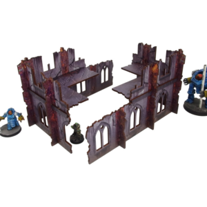 Murs Impériaux Bas (2) PRÉPEINTS/Imperial Walls Low (2) PREPAINTED