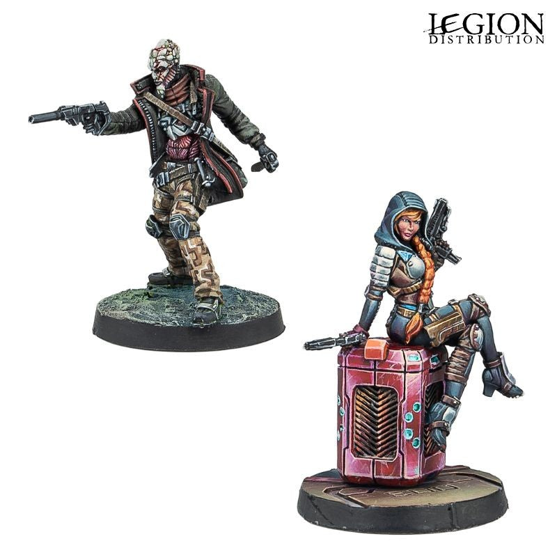 Infinity - Caledonian Combat Force Characters (Précommandes sortie prévue en mai 2026)