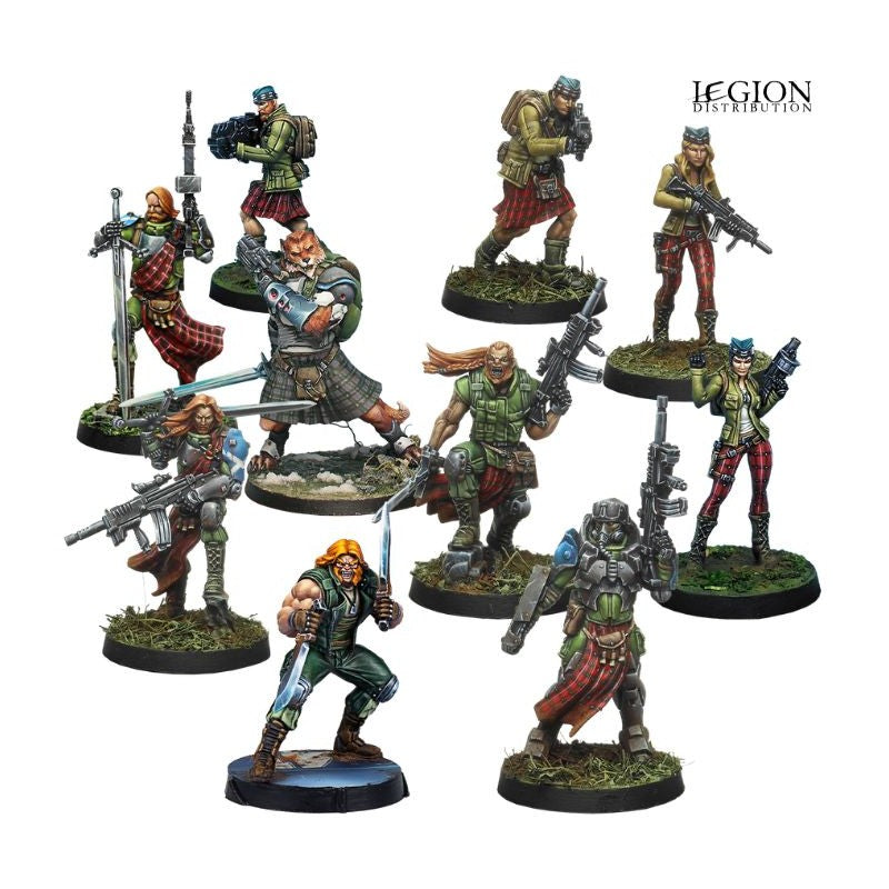 Infinity - Caledonian Combat Force Repack Alpha (Précommandes sortie prévue en mai 2026)