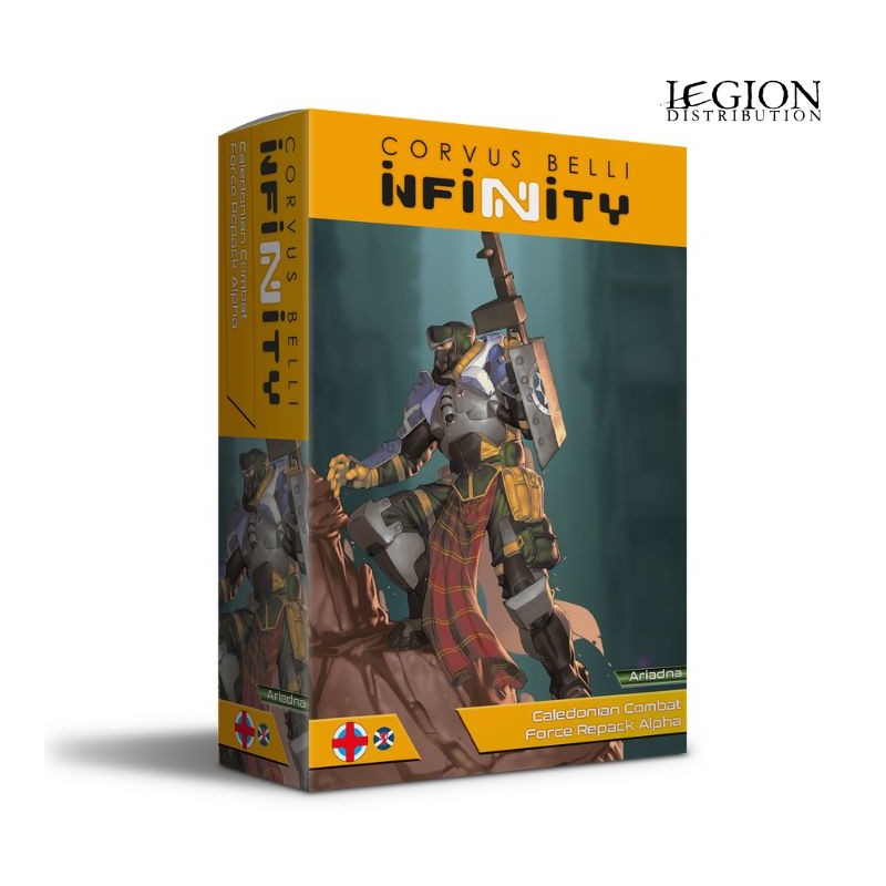 Infinity - Caledonian Combat Force Repack Alpha (Précommandes sortie prévue en mai 2026)