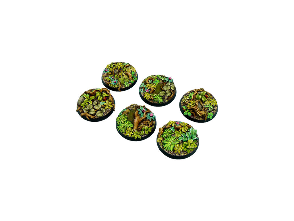 Jungle Bases, Round 40mm (X2)