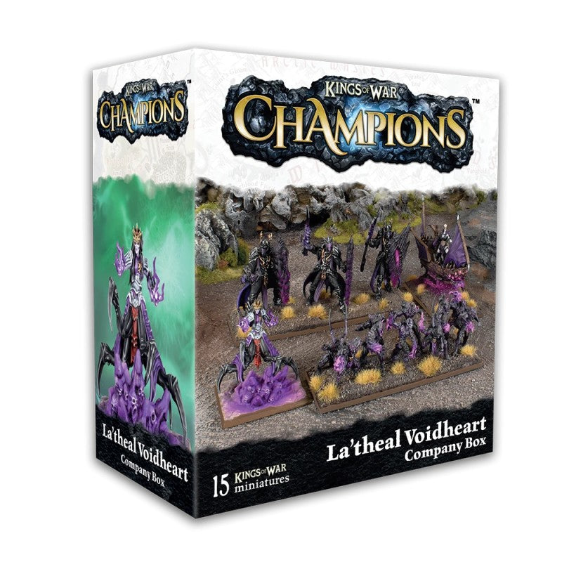 Kings of War : Champions - La’theal Voidheart Company Box en Francais