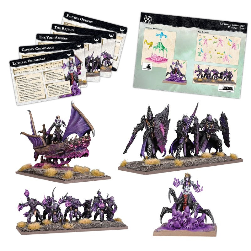 Kings of War : Champions - La’theal Voidheart Company Box en Francais