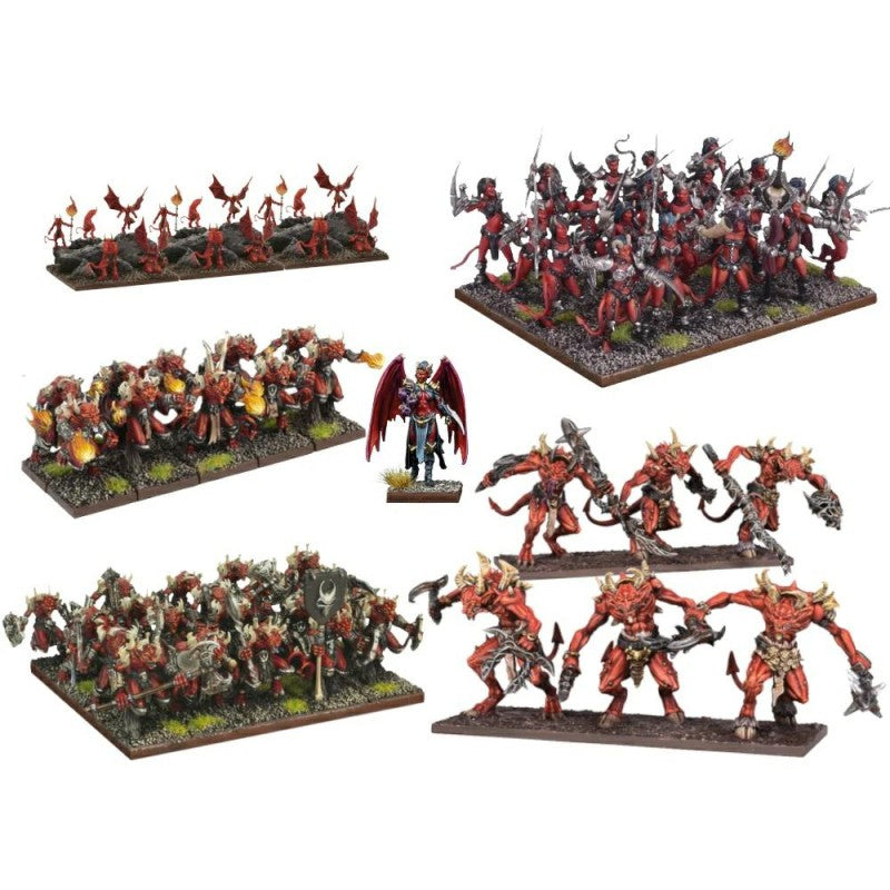 KINGS OF WAR - Forces des Abysses armée (LIVRAISON GRATUITE)