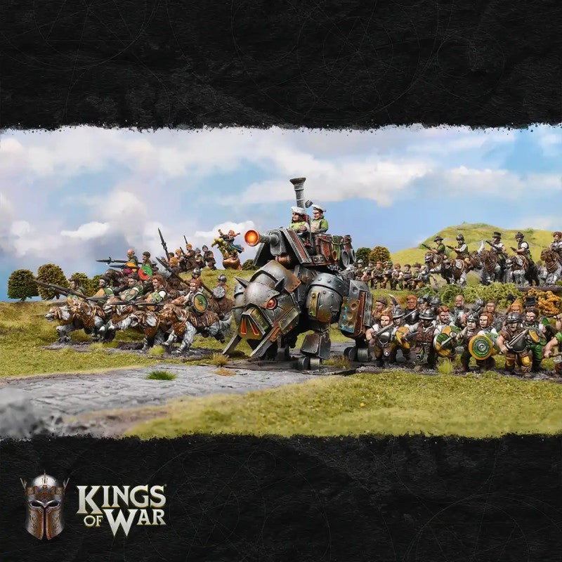 Kings of War - Halfelins - Bataillon de Halfelins