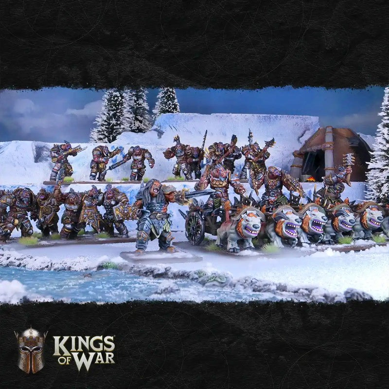 Kings of War Ogres - Bataillon d’Ogres