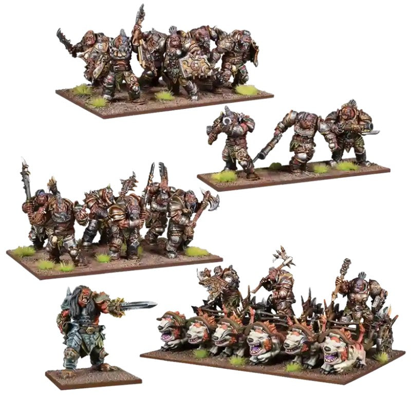 Kings of War Ogres - Bataillon d’Ogres
