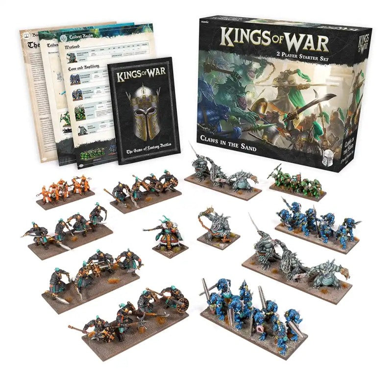 Kings of War - Starter 2 joueurs Claws in the Sand (en Anglais) (Sortie début décembre 2025) (Copie)