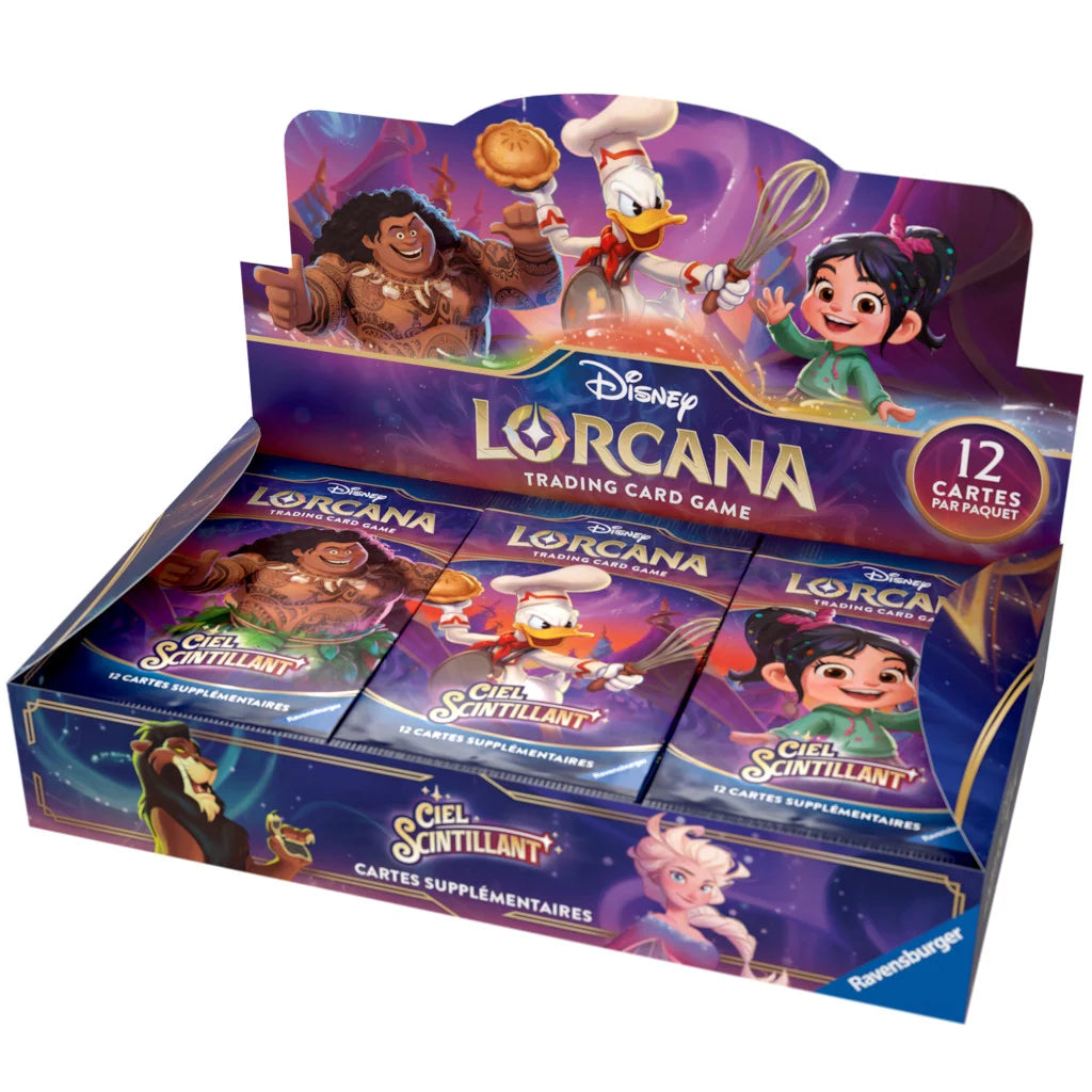 Disney Lorcana: S5 display boosters (x24) en Francais (LIVRAISON GRATUITE)