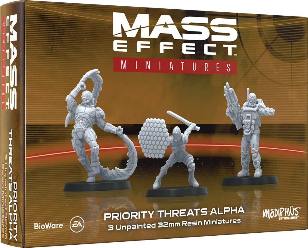 Mass Effect: Prioriy Threats Alpha (Resin Set) en Anglais