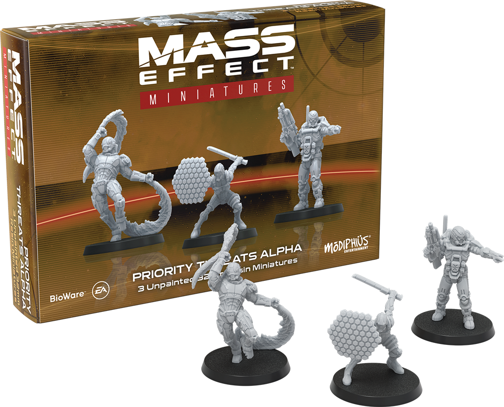 Mass Effect: Prioriy Threats Alpha (Resin Set) en Anglais