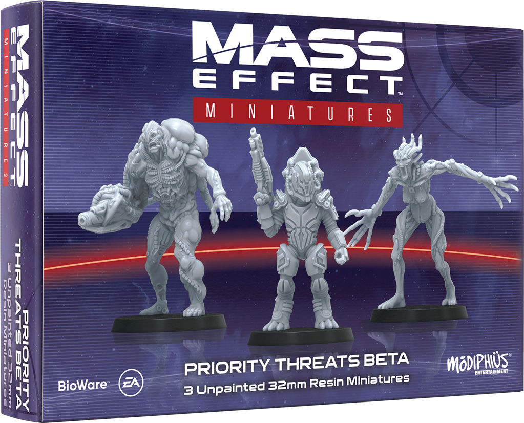 Mass Effect :Prioriy Threats Beta (Resin Set) en Anglais