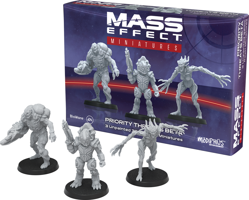 Mass Effect :Prioriy Threats Beta (Resin Set) en Anglais