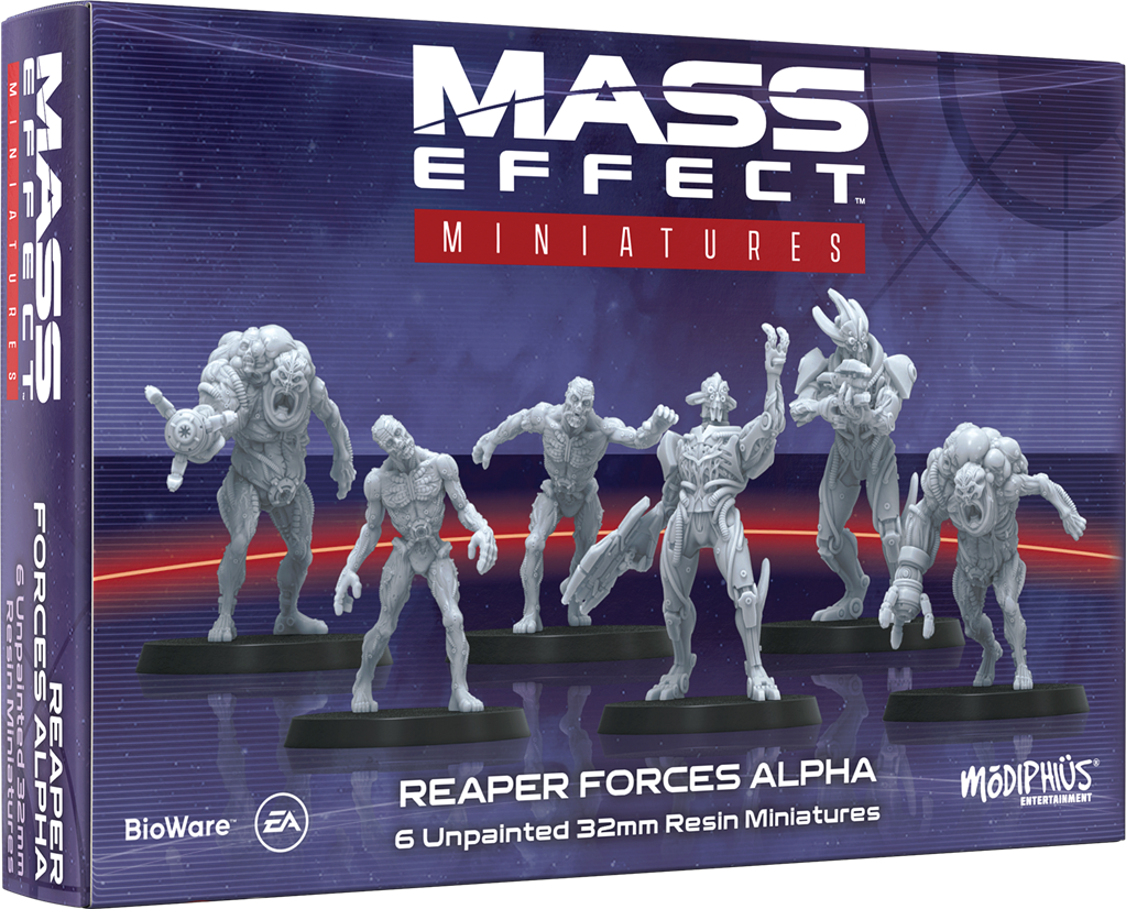 Mass Effect: Reaper Forces Alpha (Resin Set) en Anglais