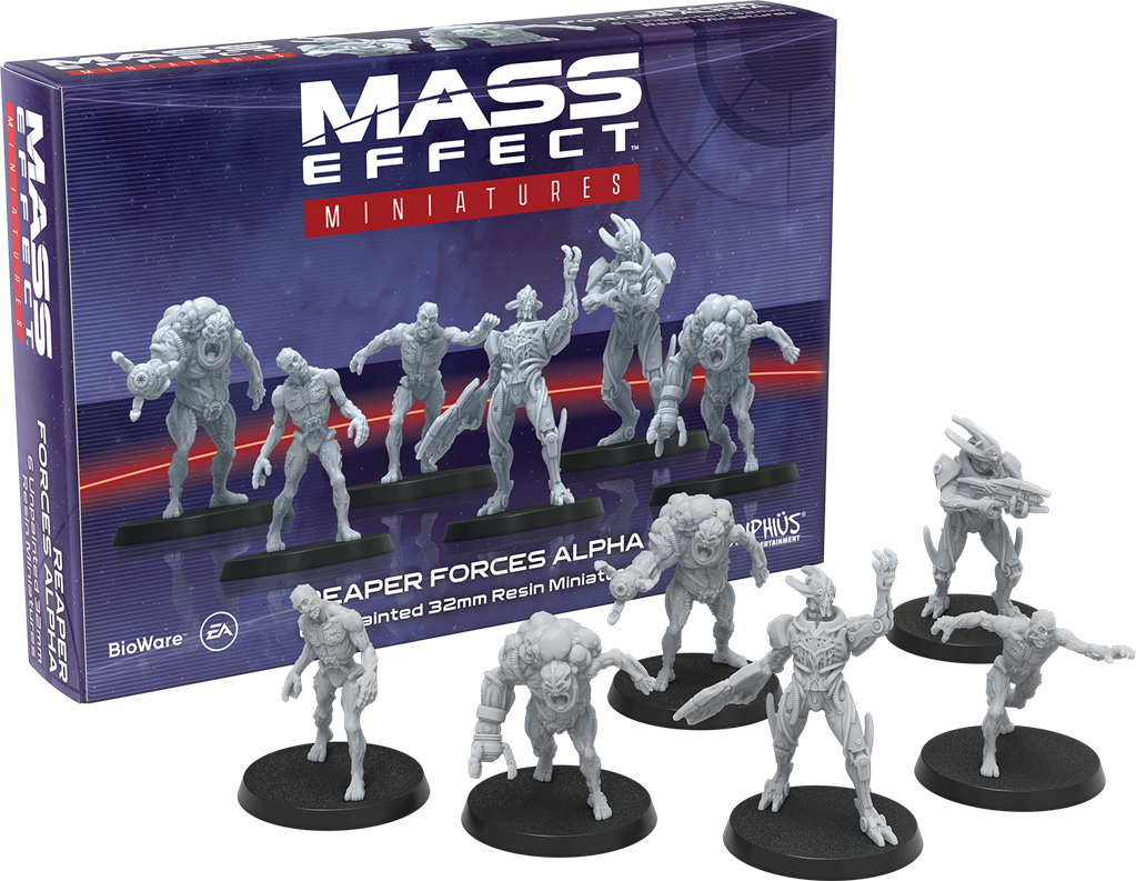 Mass Effect: Reaper Forces Alpha (Resin Set) en Anglais